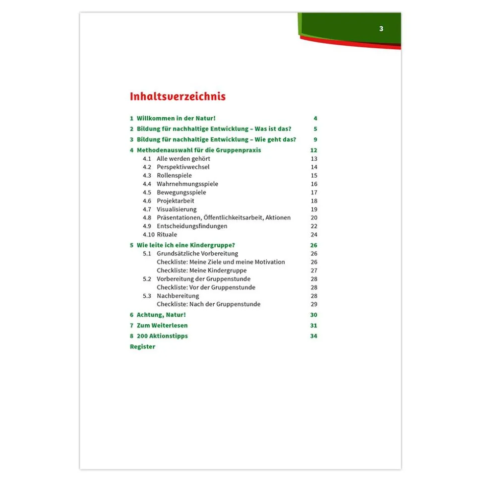 Aktionsordner - Kinder entdecken die Natur