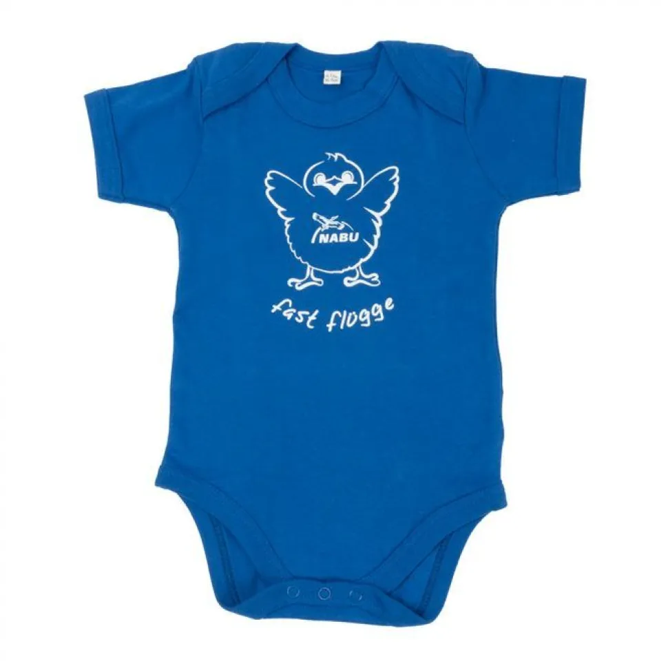 Baby-Body "fast flügge", blau