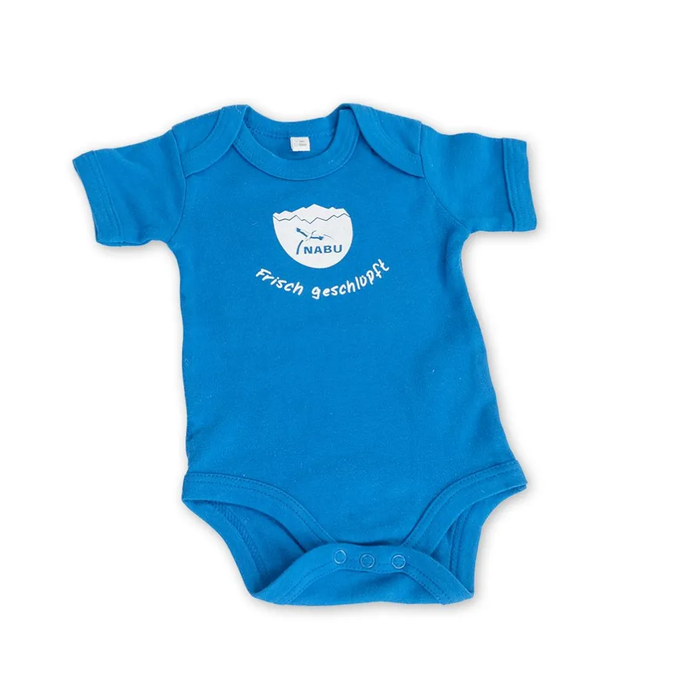 Baby-Body "Frisch geschlüpft", blau