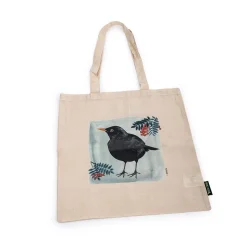 Baumwolltasche Amsel