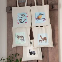 Baumwolltasche Haubenmeise