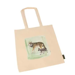 Baumwolltasche Wolf