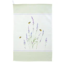 Geschirrtücher mit Hummeln und Lavendel im 2er-Set