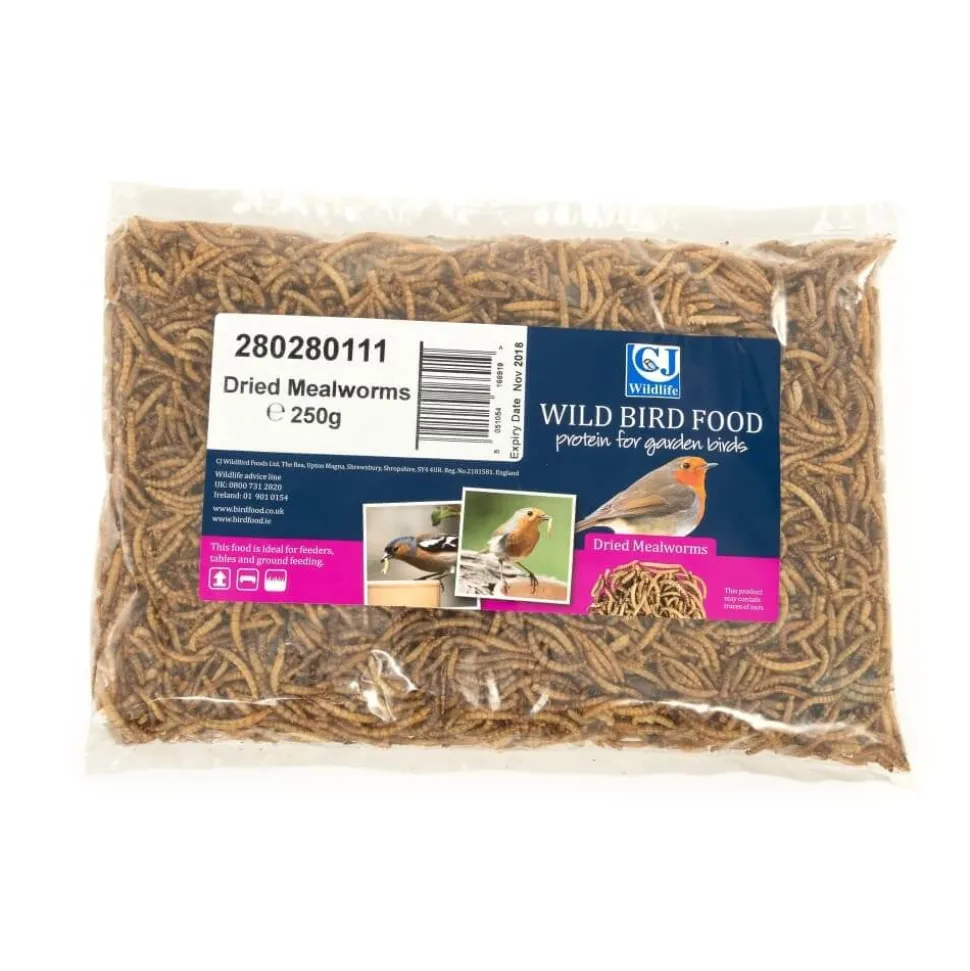 Getrocknete Mehlwürmer, 250 - 500 g