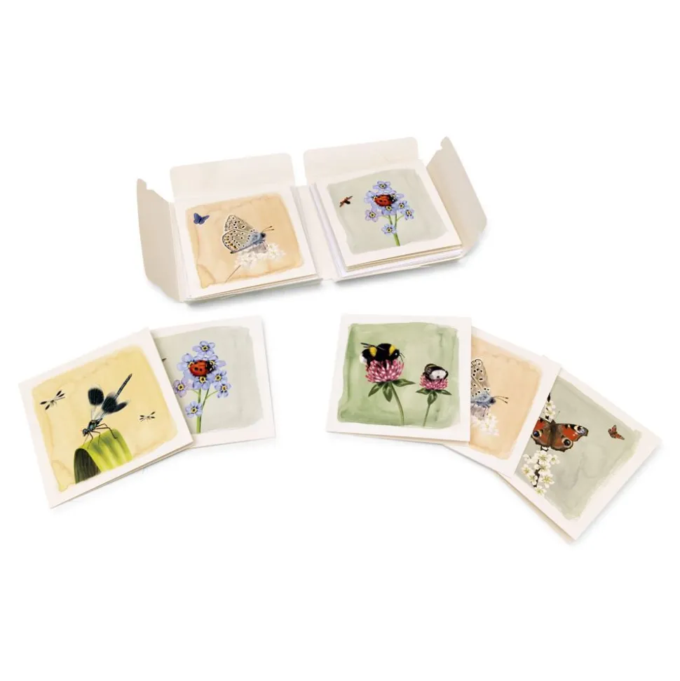 Grußkarten-Set Insekten - Myrte (2 x 5 Designs)