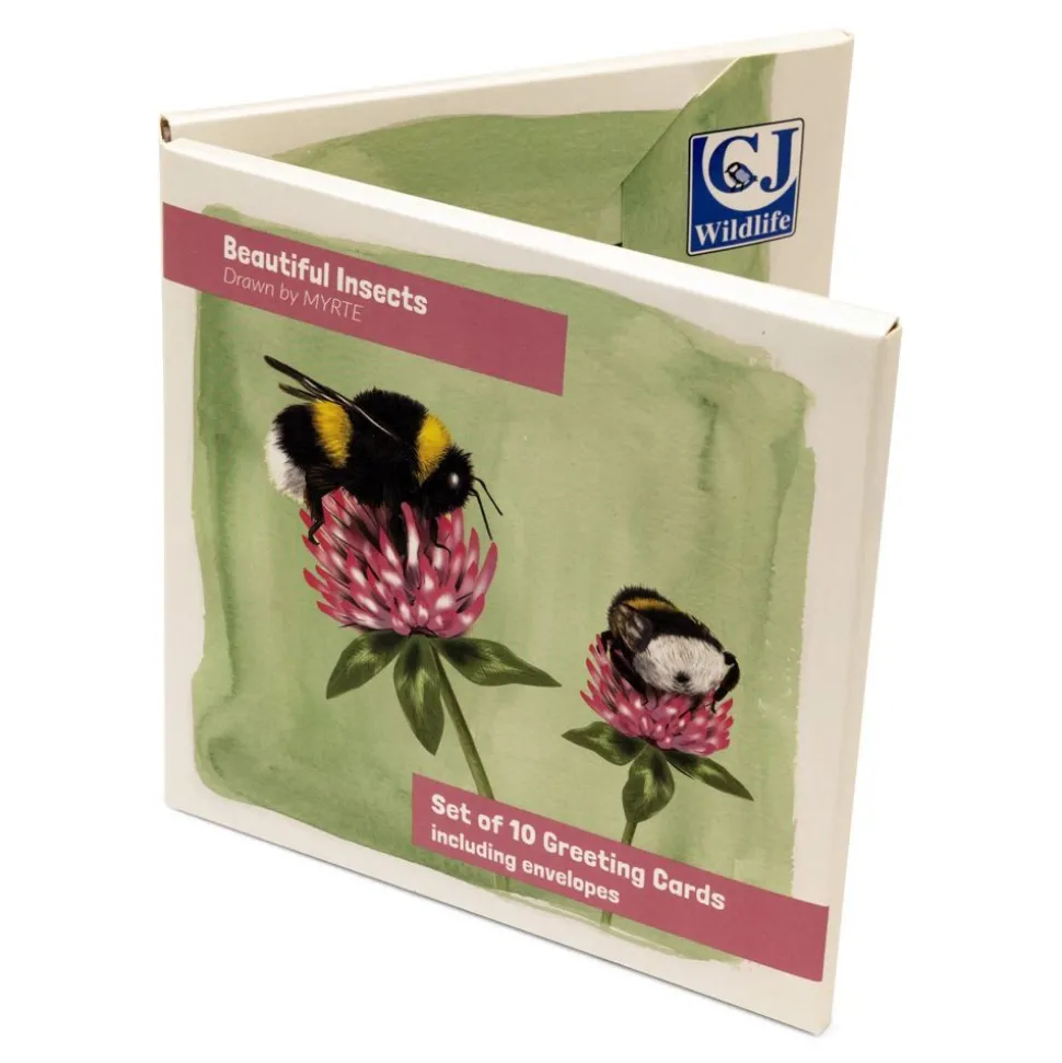 Grußkarten-Set Insekten - Myrte (2 x 5 Designs)