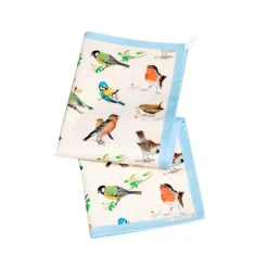 Küchentücher mit Vogelmotiv (2 Stück)
