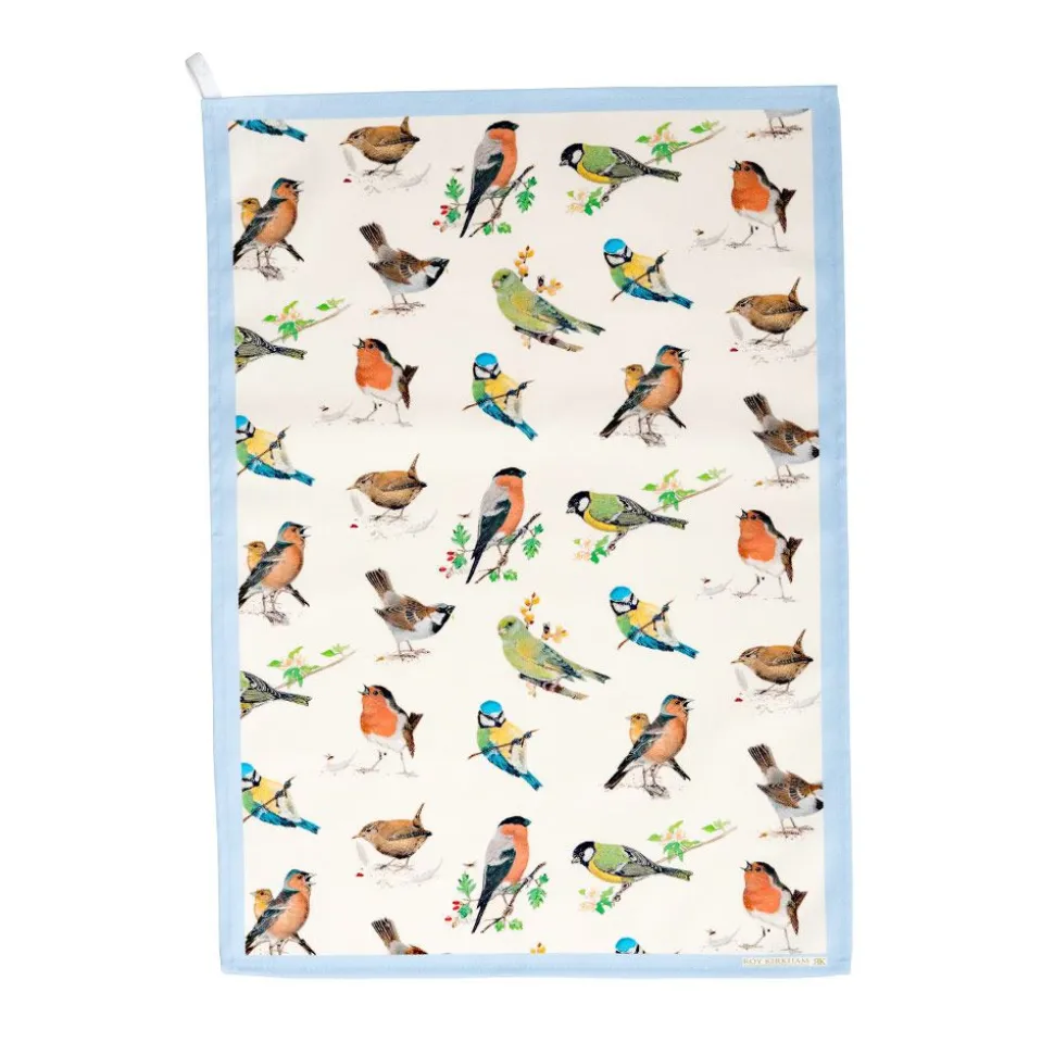 Küchentücher mit Vogelmotiv (2 Stück)