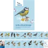 Leporello Wintervögel
