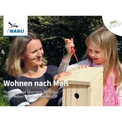 NABU aktiv: Wohnen nach Maß – Nisthilfen und Quartiere für Vögel, Fledermäuse, Igel und Insekten