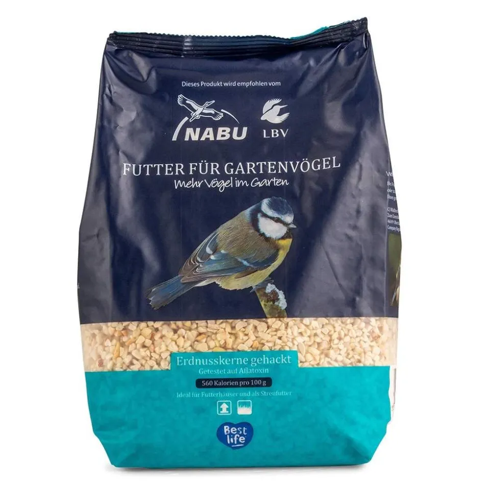 NABU Erdnusskerne gehackt, 1 - 2 kg