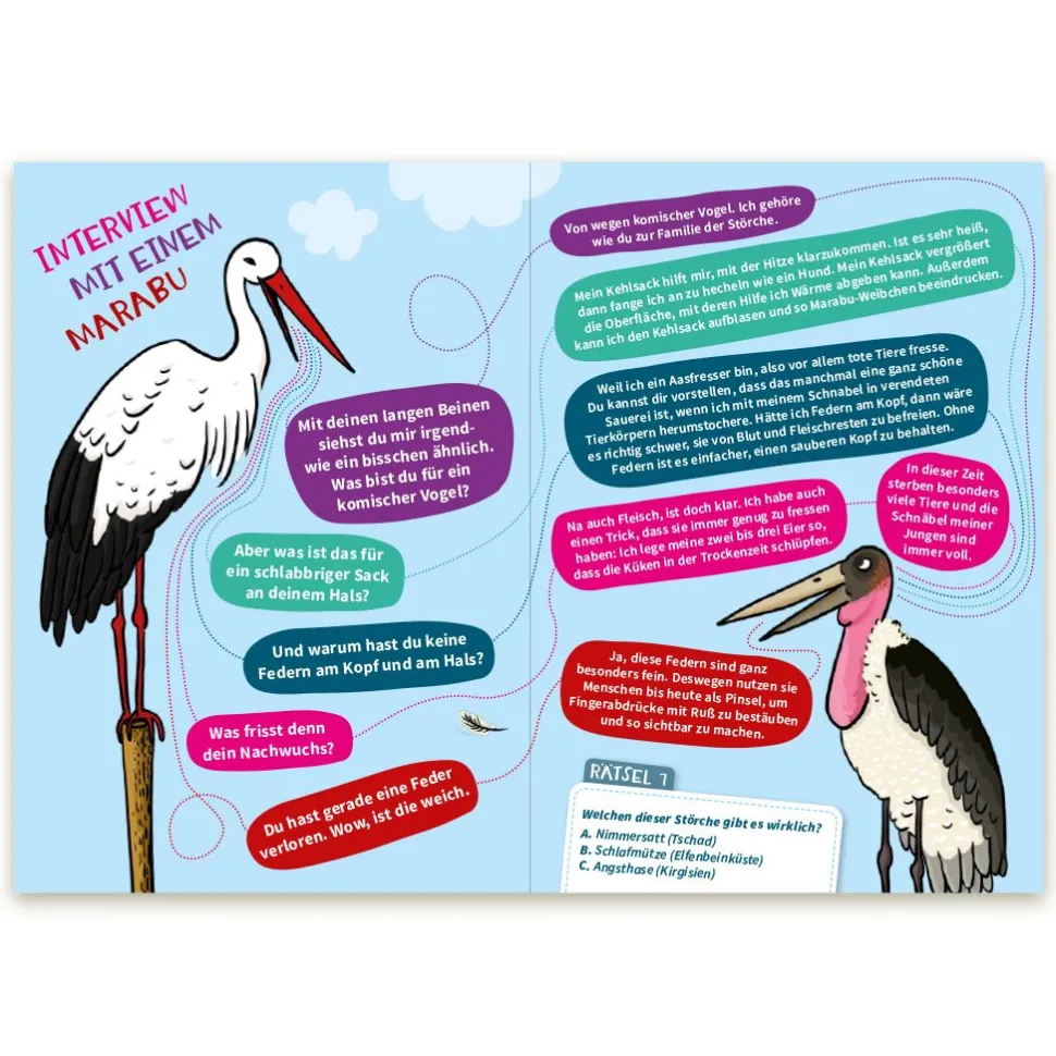 NAJUversum: Ein Storch auf Reisen