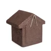 Nistkasten Holzbeton „Barcelona“ für Halbhöhlenbrüter, braun