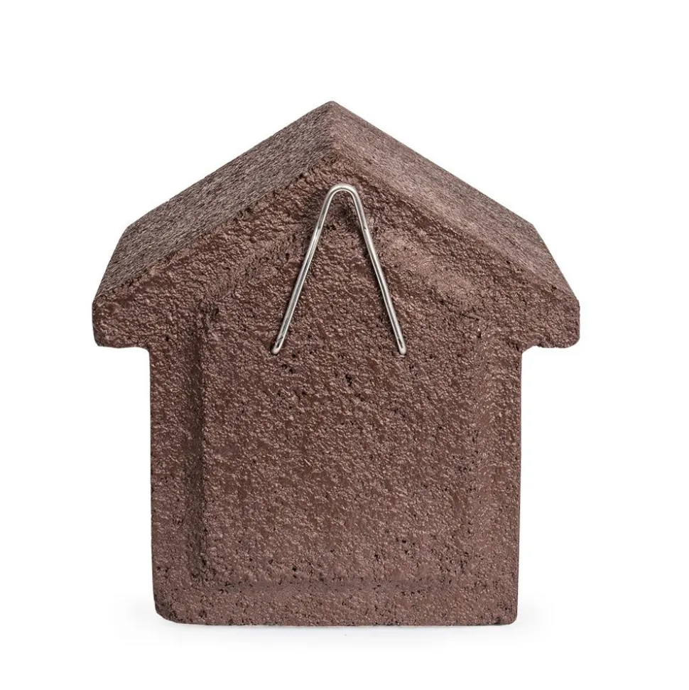 Nistkasten Holzbeton „Barcelona“ für Halbhöhlenbrüter, braun
