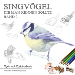 Singvögel die man kennen sollte, Malbuch, Band 2