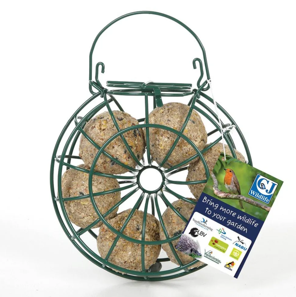 Starter-Set mit Meisenknödelkranz und 12 Meisenknödeln