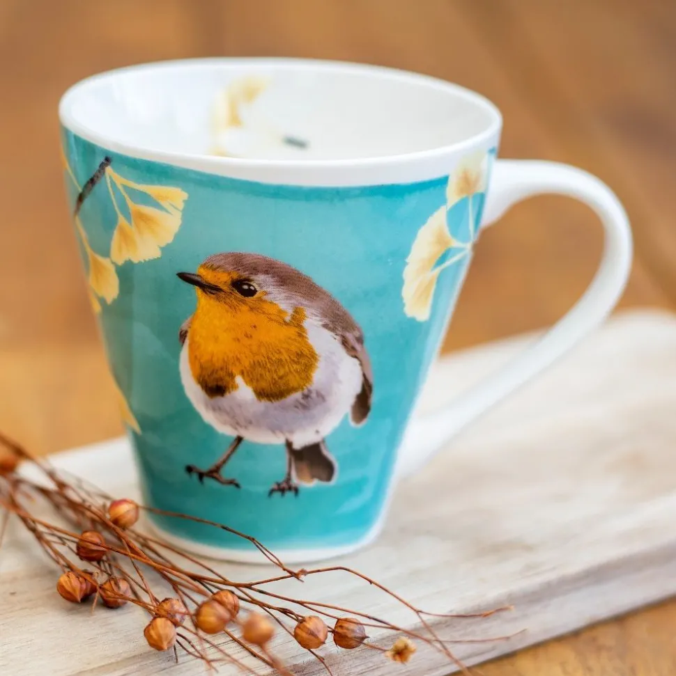 Tasse Rotkehlchen (Myrte)