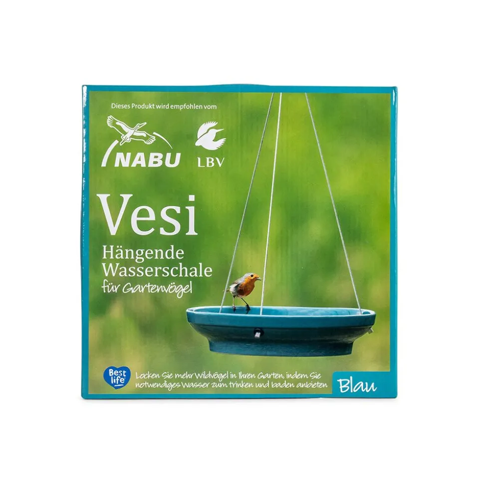Vogeltränke Vesi - Blau